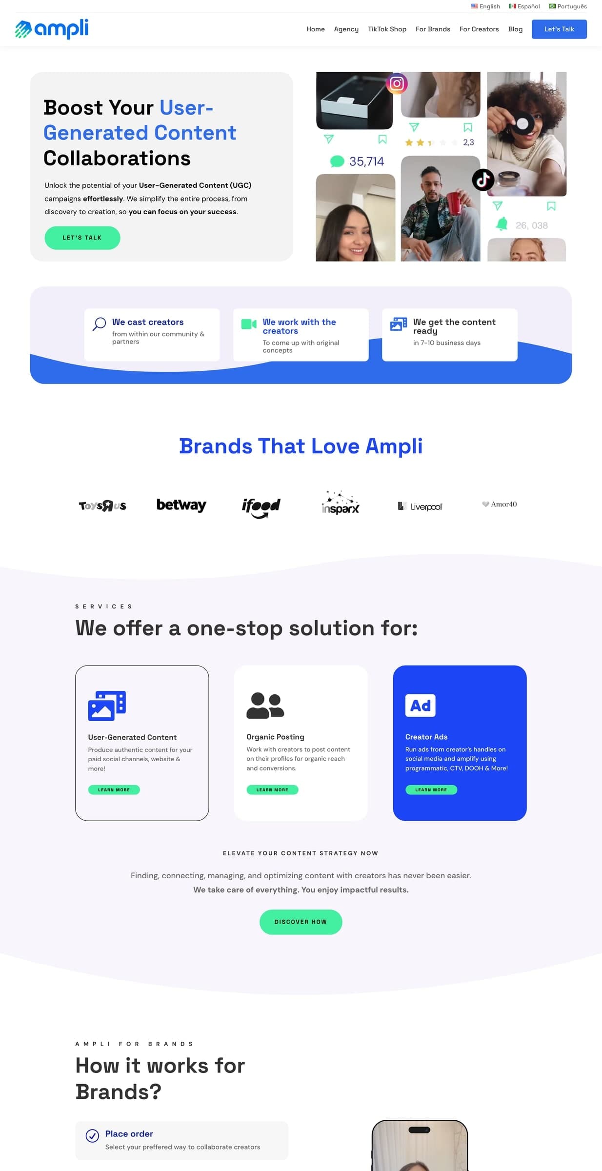 Ampli — Full page