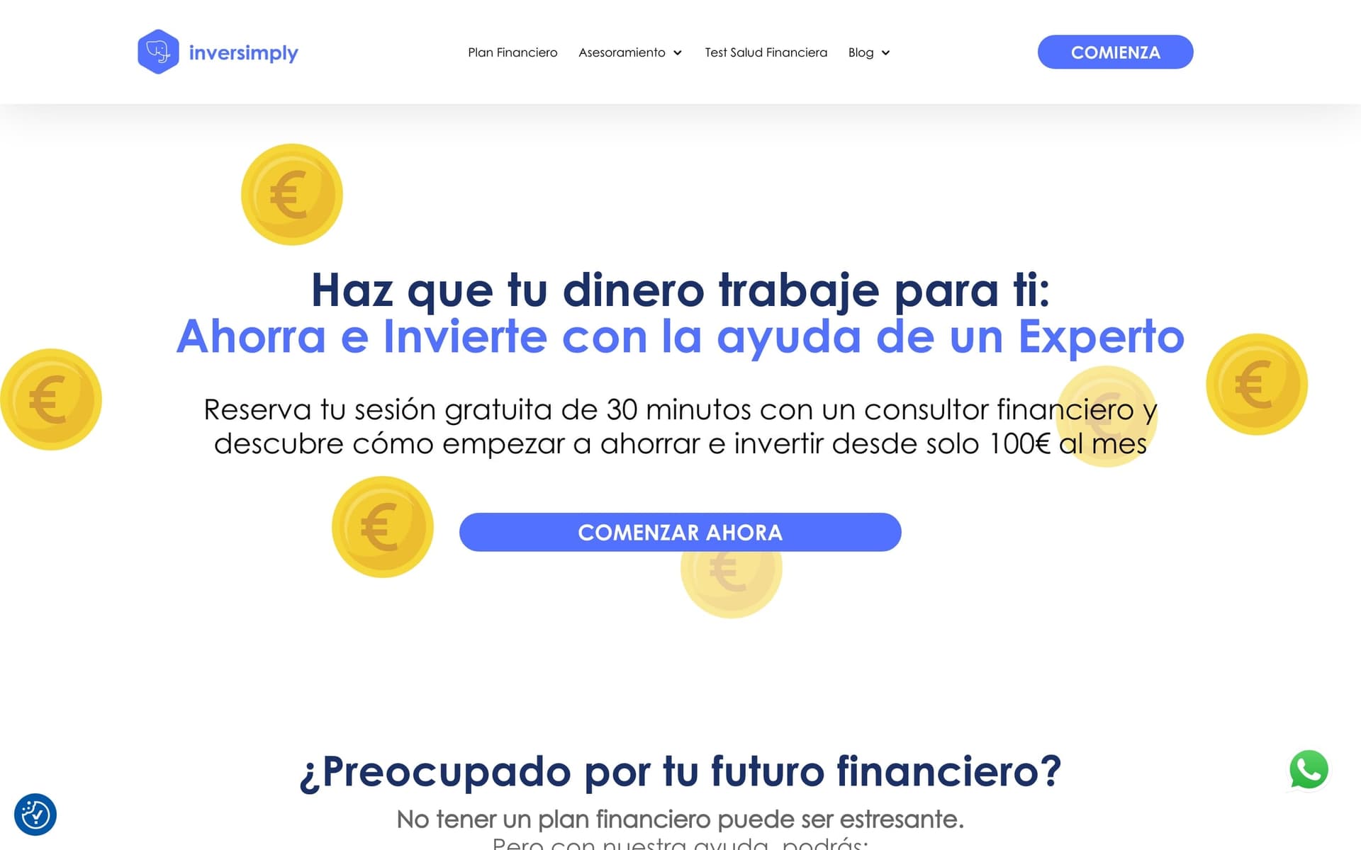 Inversimply — Corporate hero