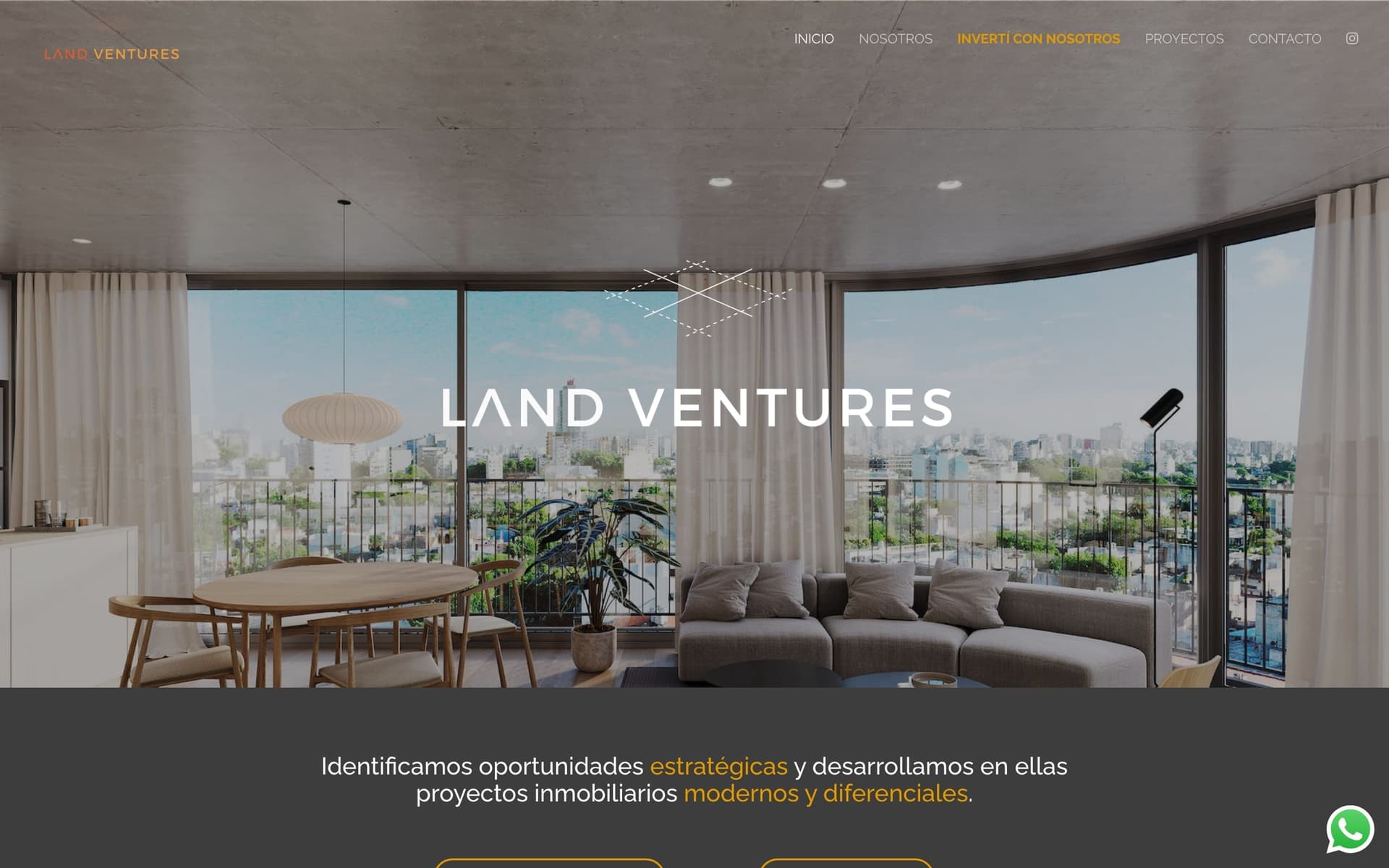 Land Ventures — Portfolio hero