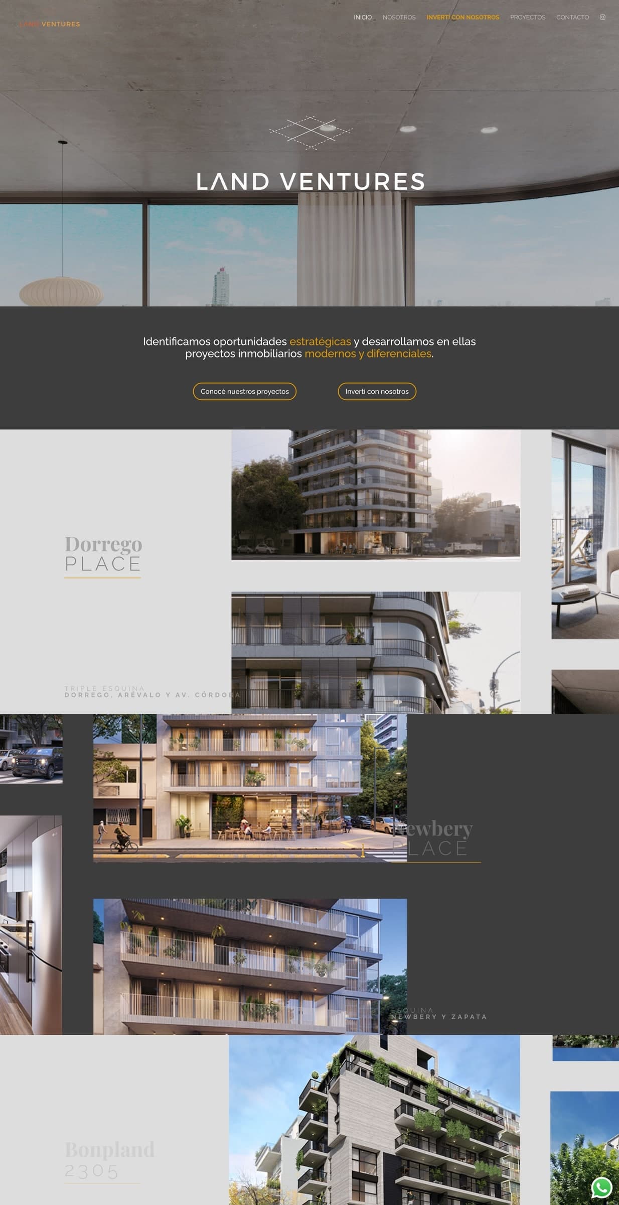 Land Ventures — Full page