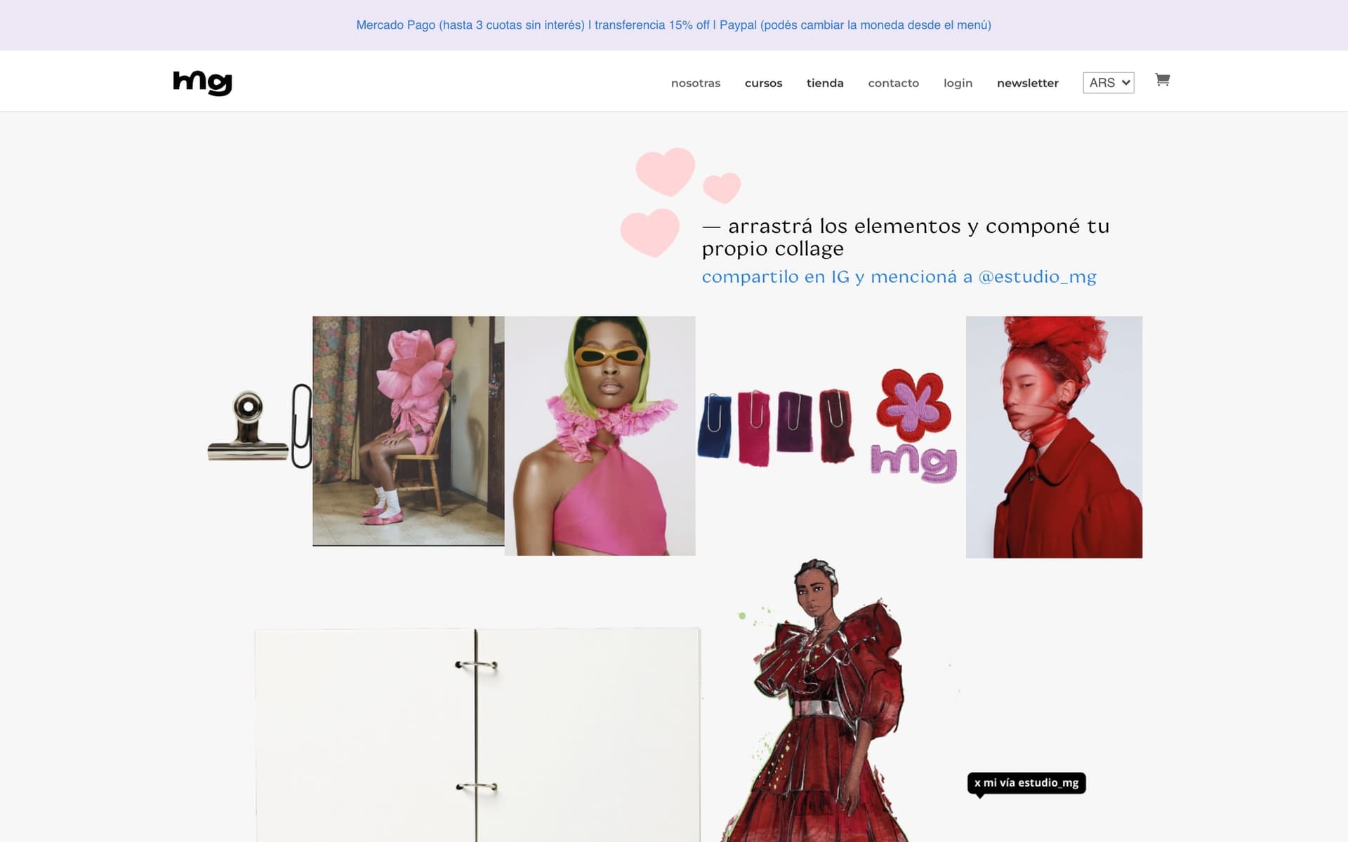 María de los Geometrales — Catalogue hero