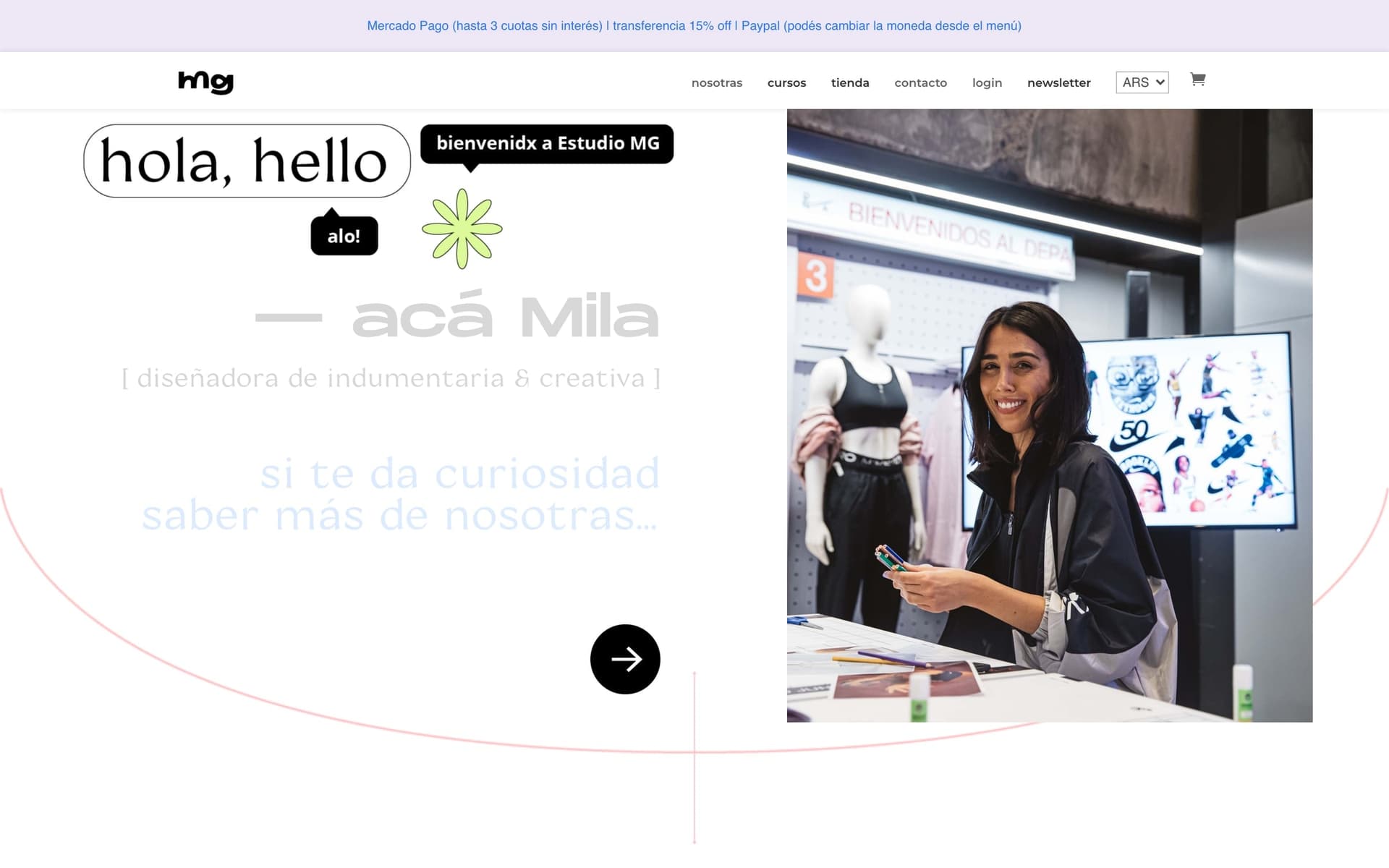 María de los Geometrales — Course detail