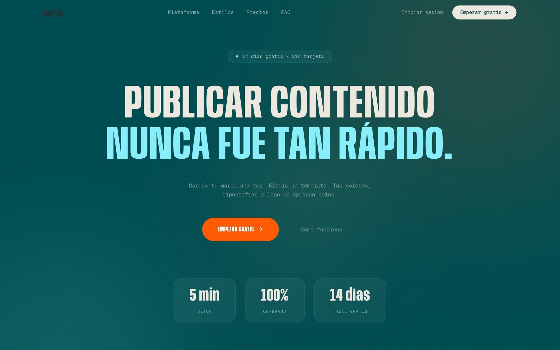 Noriu — Kinetic hero